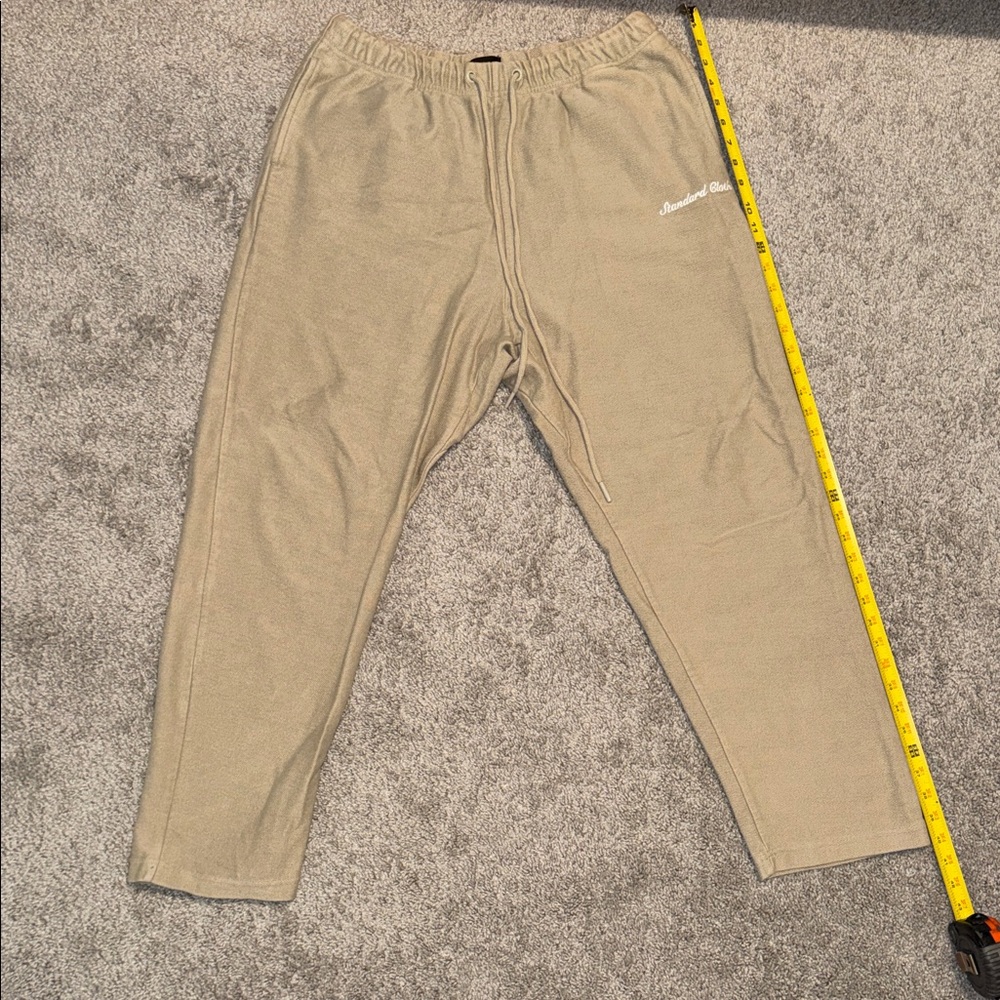 Men's Casual Tan Joggers